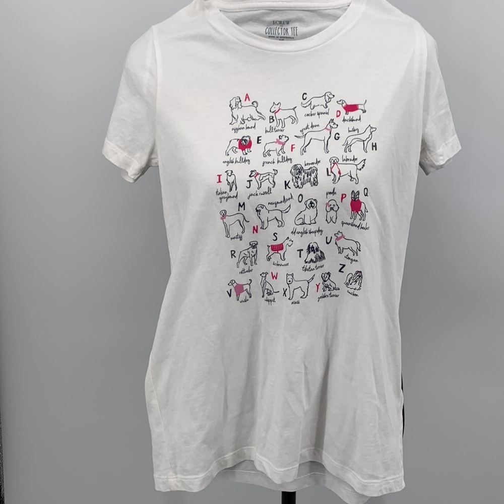 J. Crew Dog Lover Shirt Top size XS - Picture 3 of 4